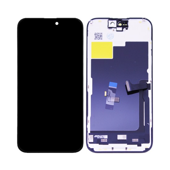 Touch+Display Apple iPhone 15 Pro com IC Substituição (JK FHD) Preto